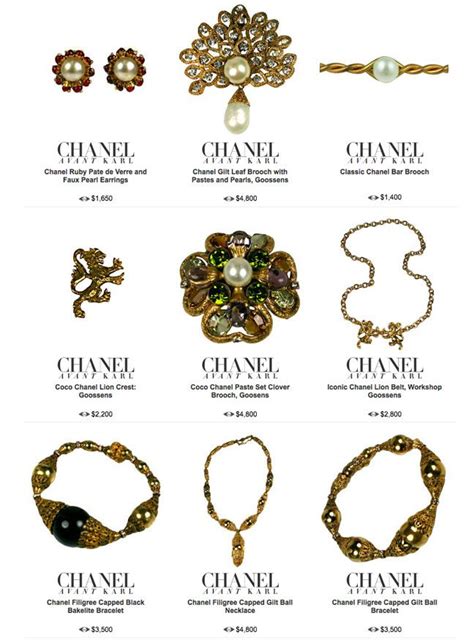 chanel costume jewelry resale value|chanel costume jewelry vintage.